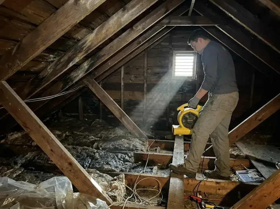 attic-water-damage-drying-proc-007 — frequently asked questions, Emergency Water Extraction & 24/7 Flood Response in Chenang…
